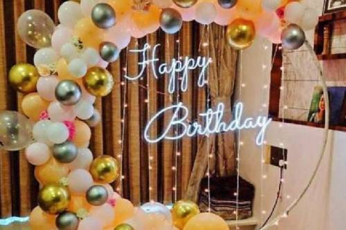 Beautiful Warm Multicolor Happy Birthday Decorations for Any Party in Ghaziabad