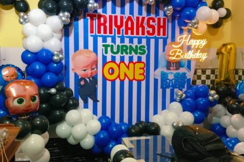 Colorful Baby Birthday Balloons for Party Setup in Ghaziabad