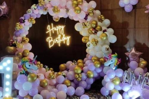Stunning Balloon Backdrop Designs for Birthday Parties in Ghaziabad