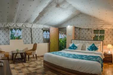 Stylish Bedroom with Natural Light